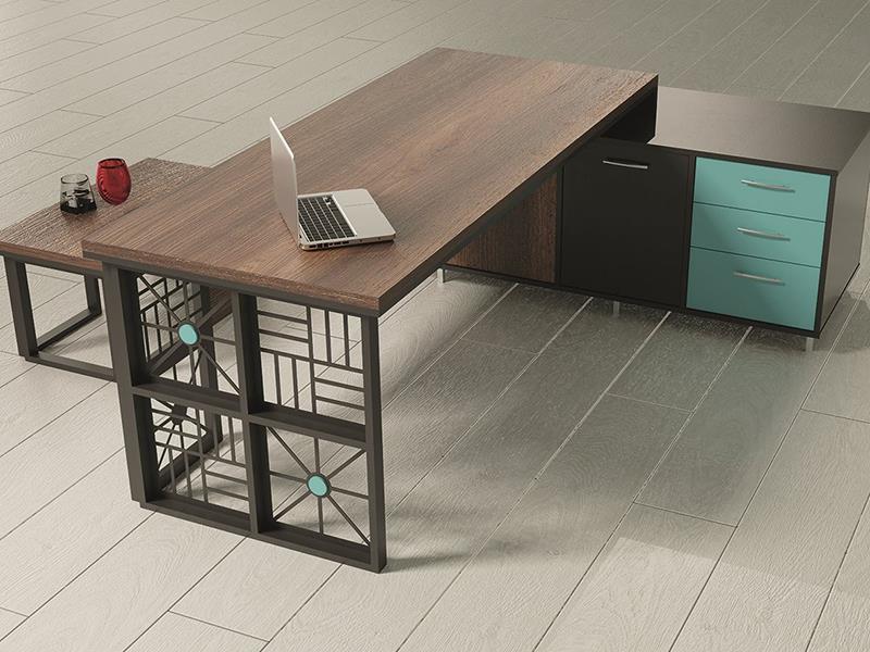 Pergamon Yönetici Ofis Mobilya Takımı